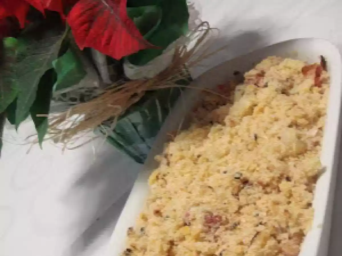 Farofa de maracujá e castanhas do pará