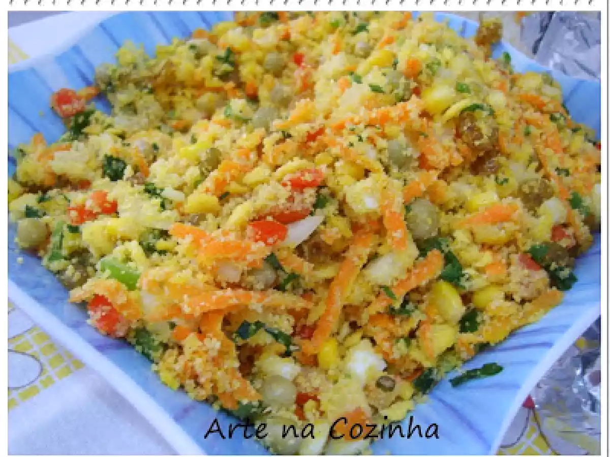 Farofa fria - repeteco