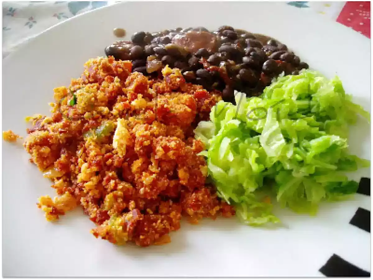 Farofa quebra bico
