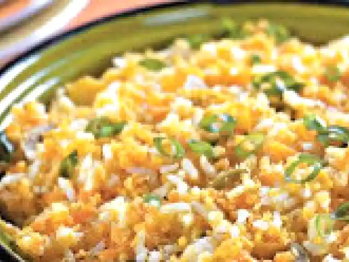 Farofa Rica de Arroz (vegana)