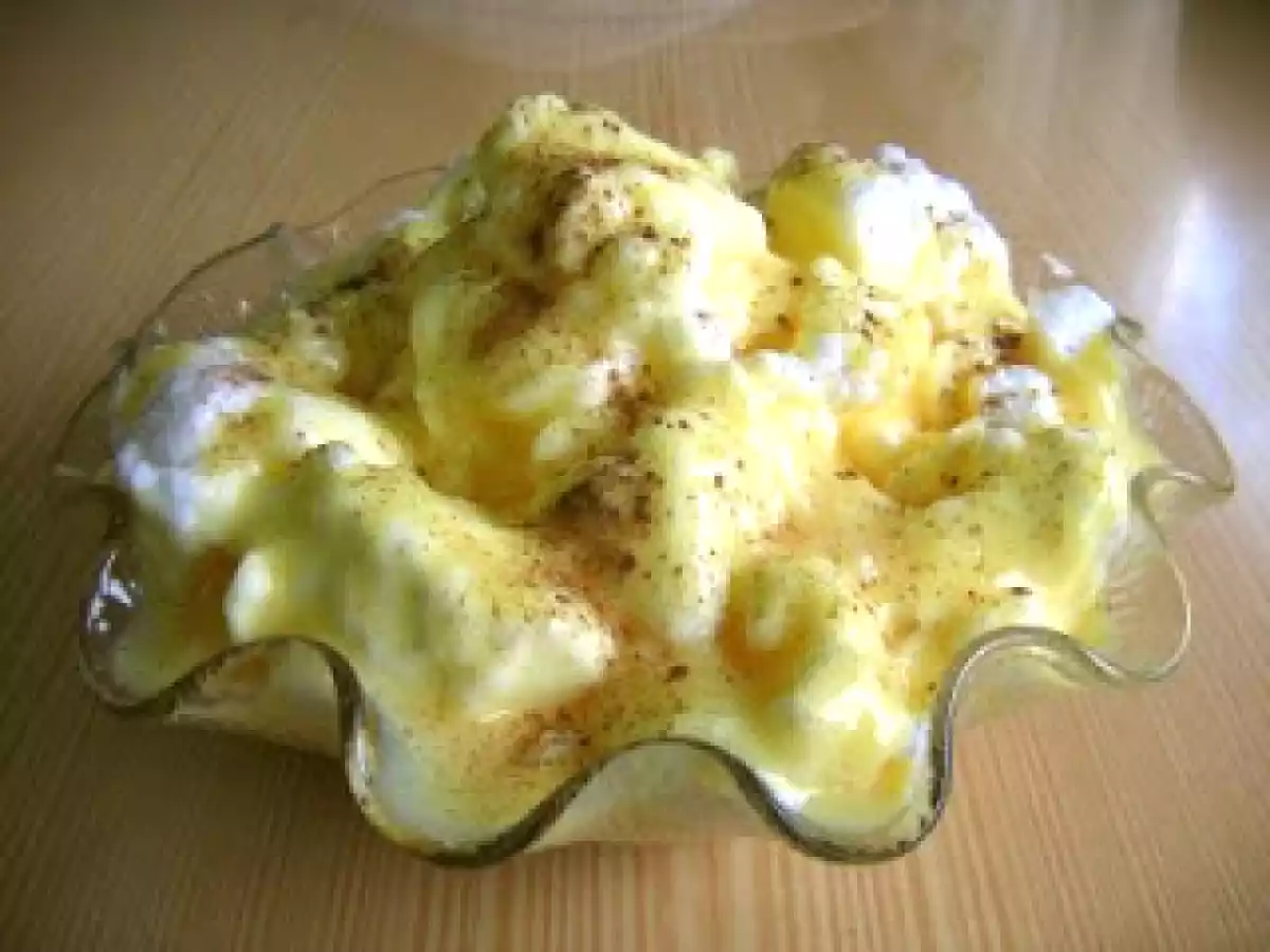 Farófias com Leite-Creme