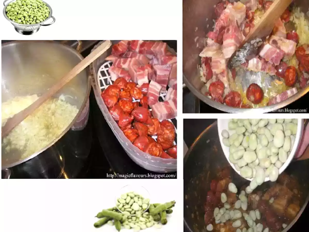 Favas com chouriço - foto 2