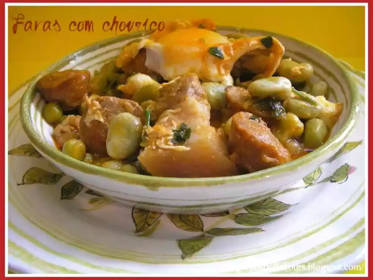Favas com chouriço - foto 3