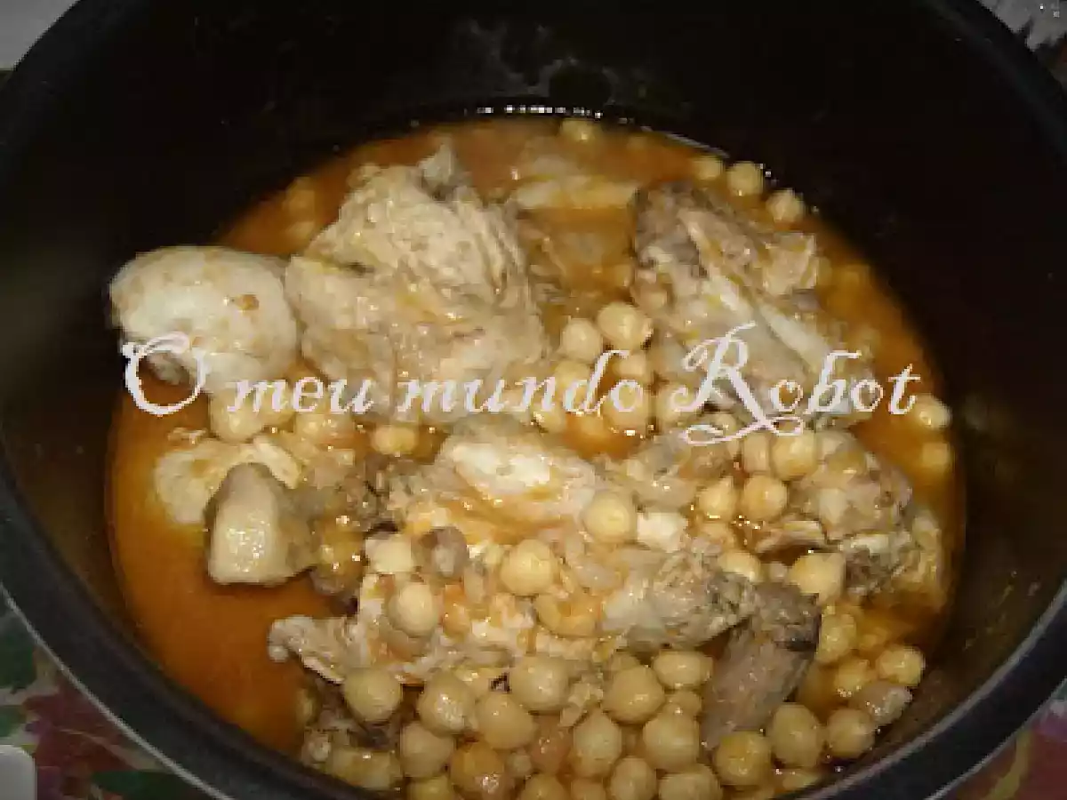FC vs Bimby - Frango com grão e molho de tomate - foto 2