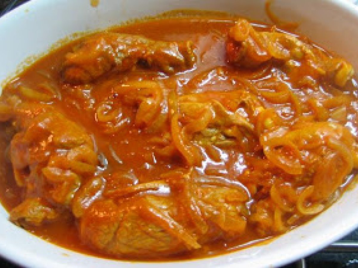Febras Enroladas com Cebolada