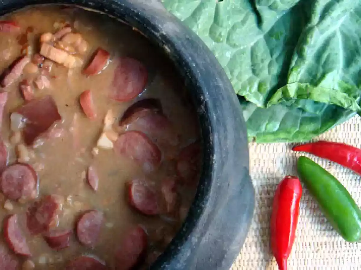 Feijão gordo ou falsa feijoada de feijão carioquinha - foto 2