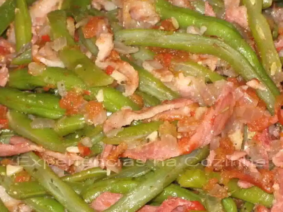 Feijão Verde com Bacon