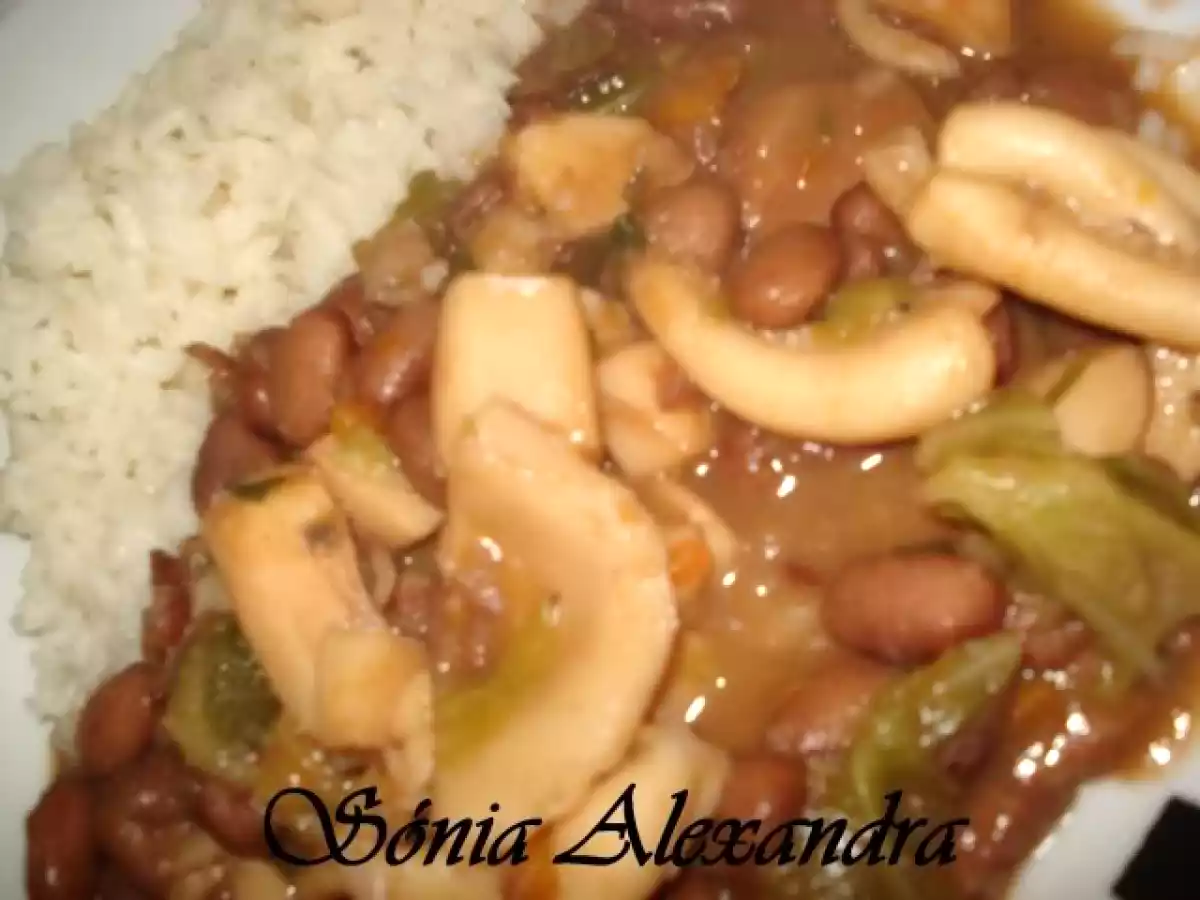 FEIJOADA DE CHOCOS COM COUVE LOMBARDA... - foto 5