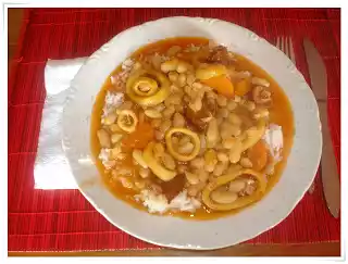 Feijoada de lulas