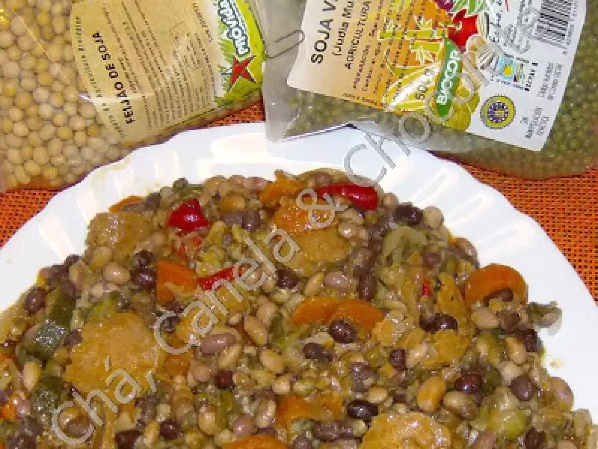 Feijoada de Soja Tricolor - foto 3
