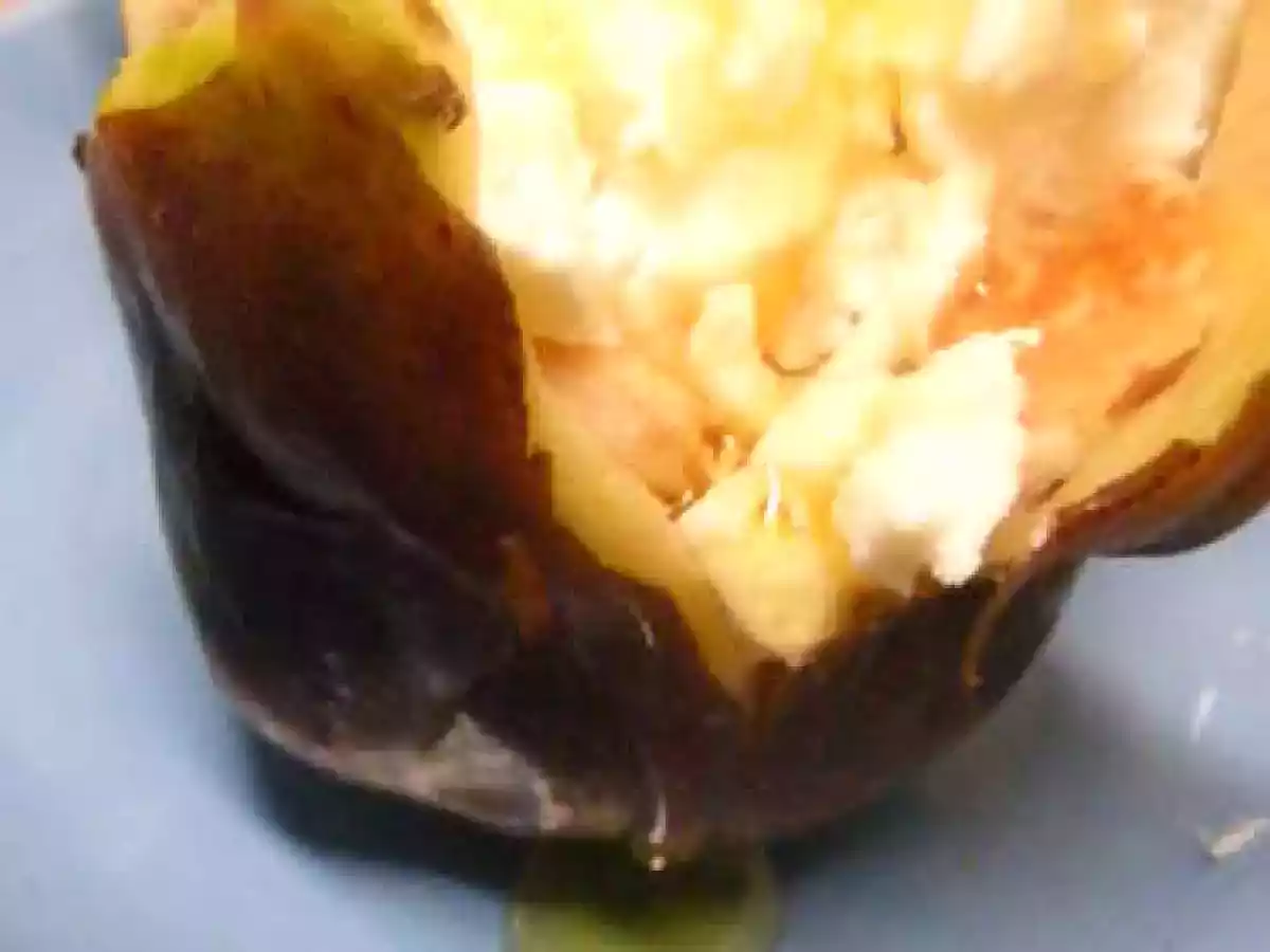 Figo com feta e mel