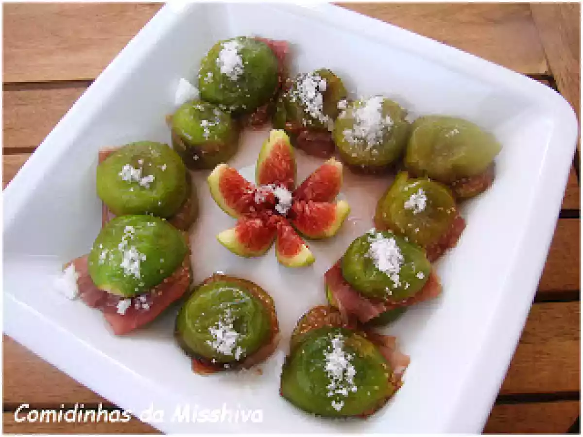 Figos caramelizados com presunto - foto 2