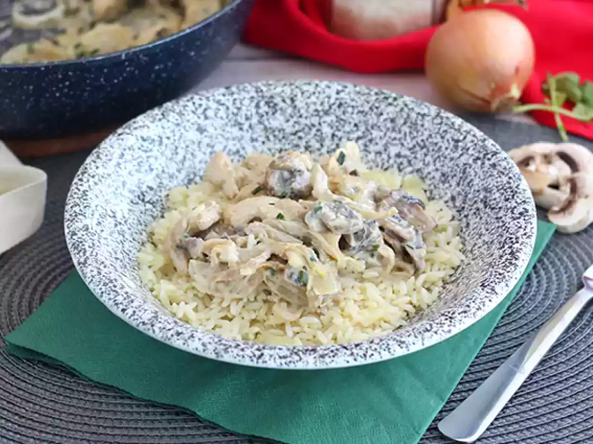 Filé de Frango ao creme de champignons - foto 3