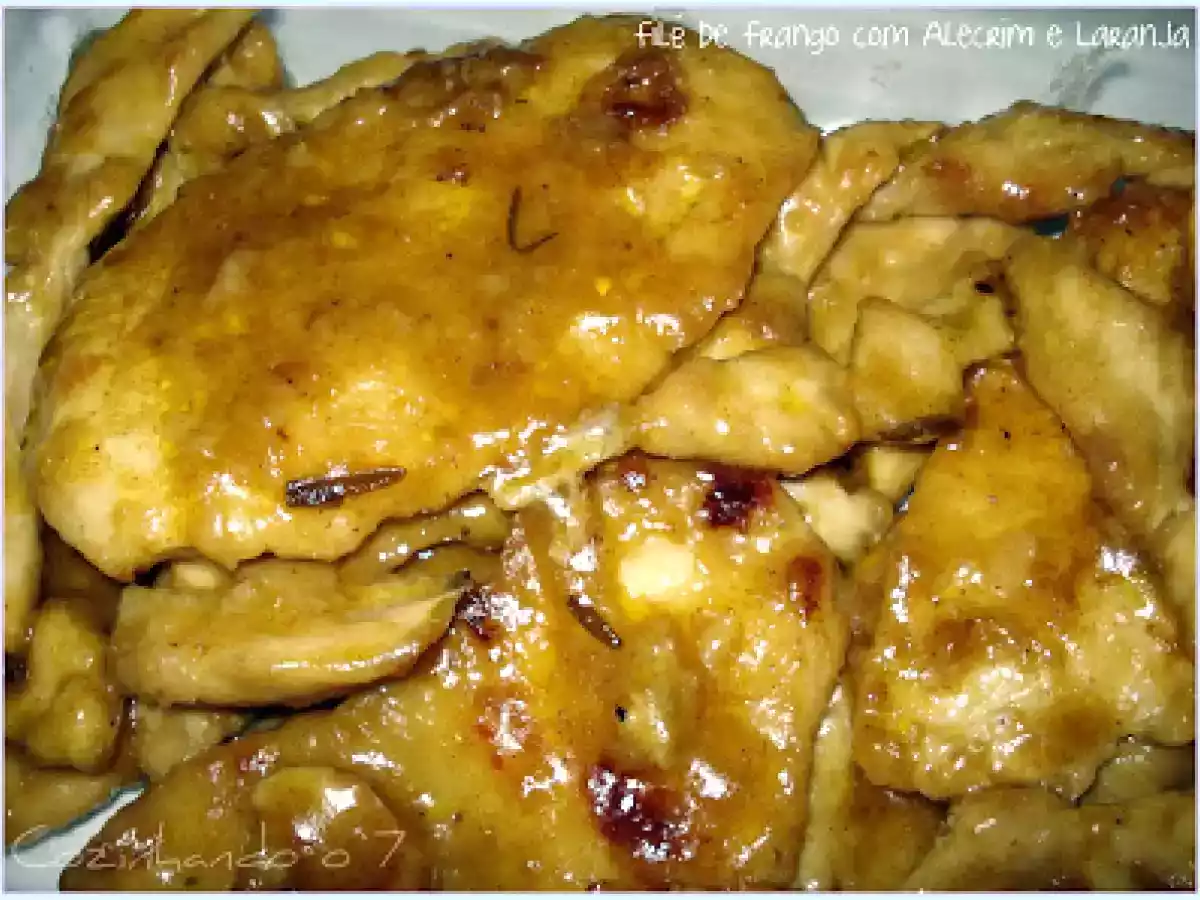 Filé de Frango com Alecrim e Laranja - foto 3