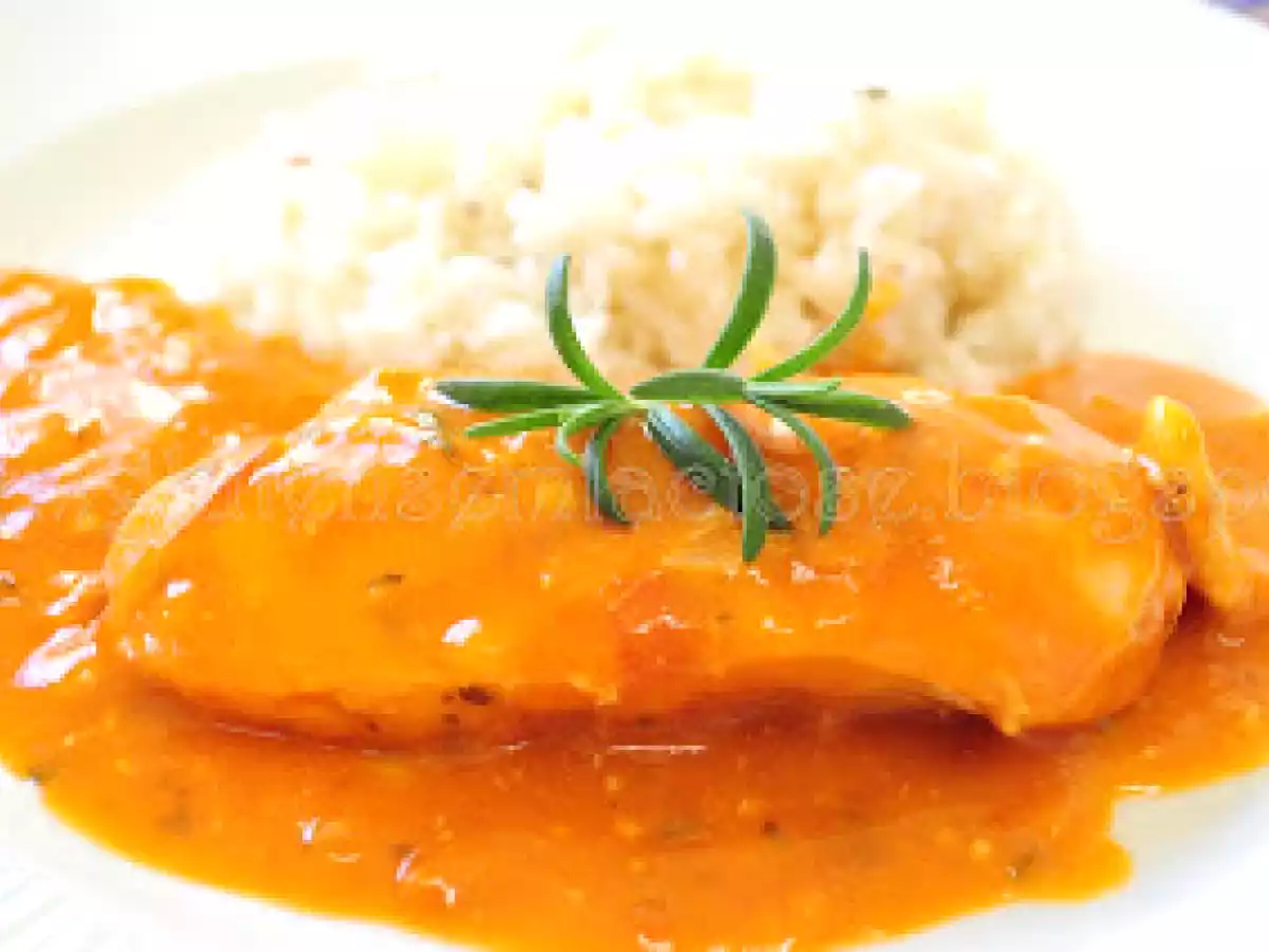 Filé de Frango com Leite de Coco