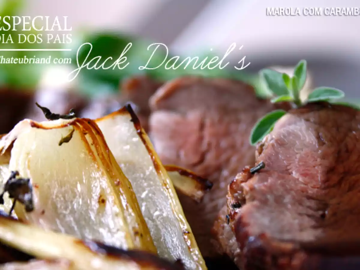 Filé Mignon com Jack Daniel's
