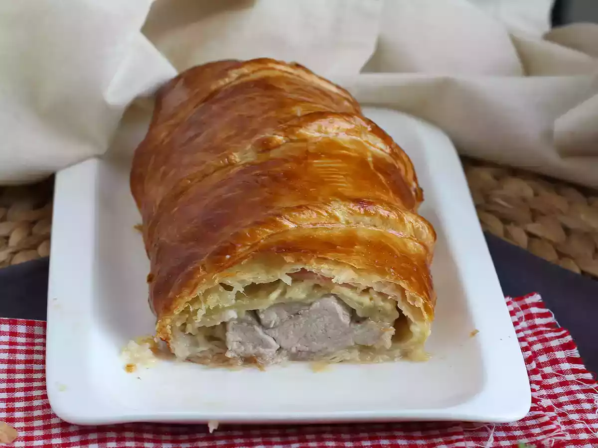 Filé mignon em massa folhada - foto 3