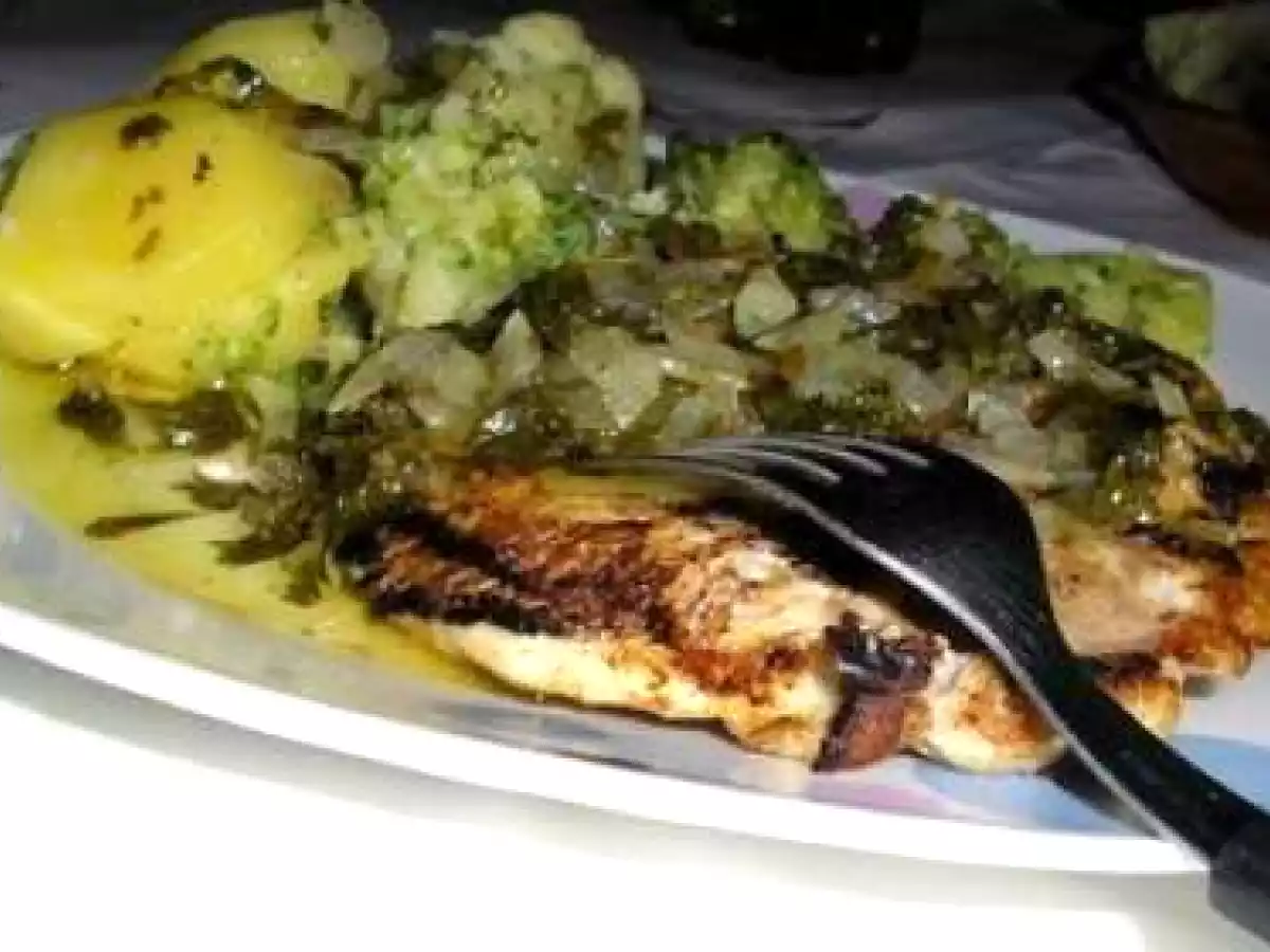 Filetes de peixe com molho vilão - foto 3
