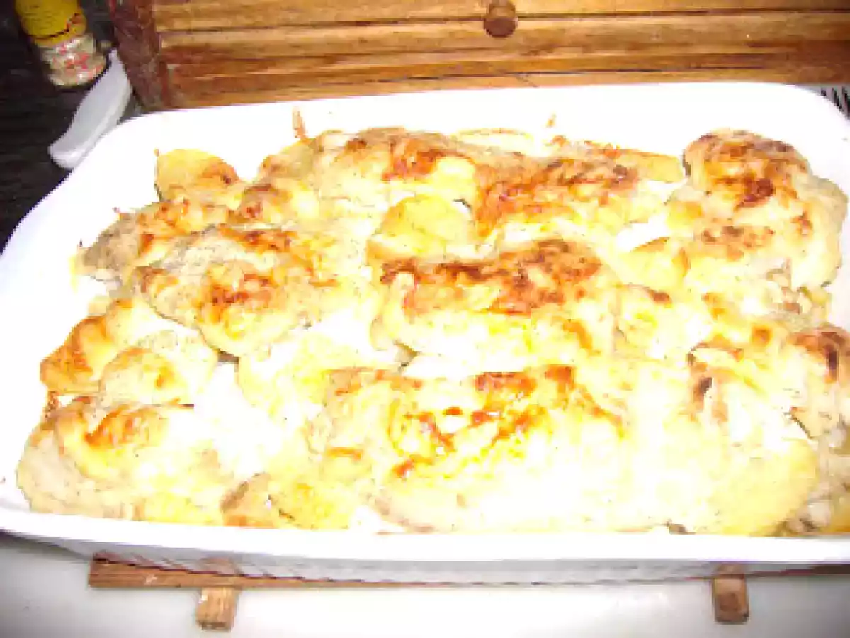 Filetes de pescada com iogurte