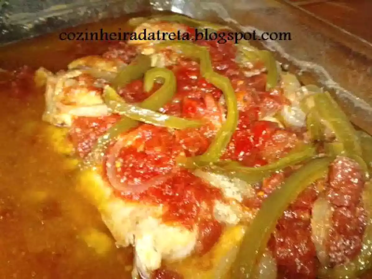 Filetes de Pescada com Tomate