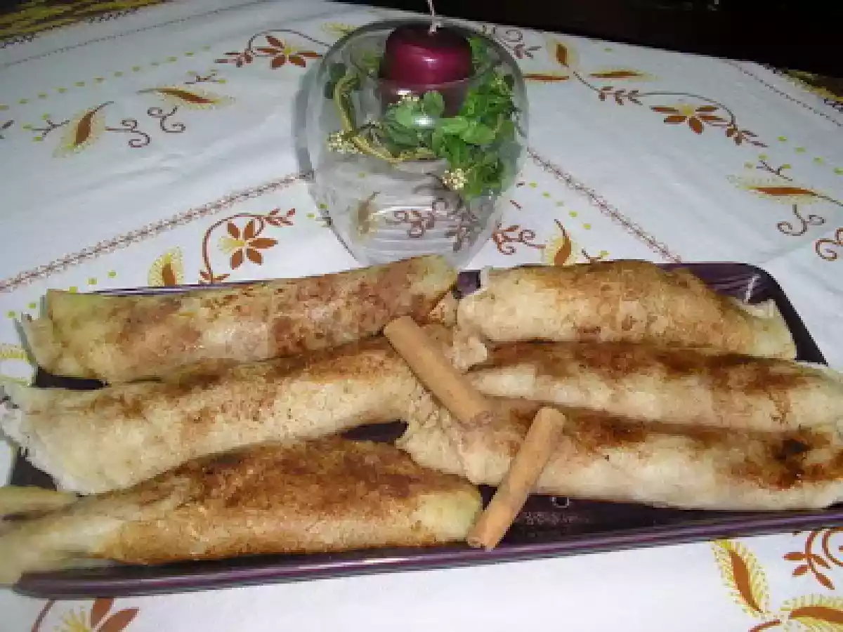 Filhós de leite enroladas - foto 2