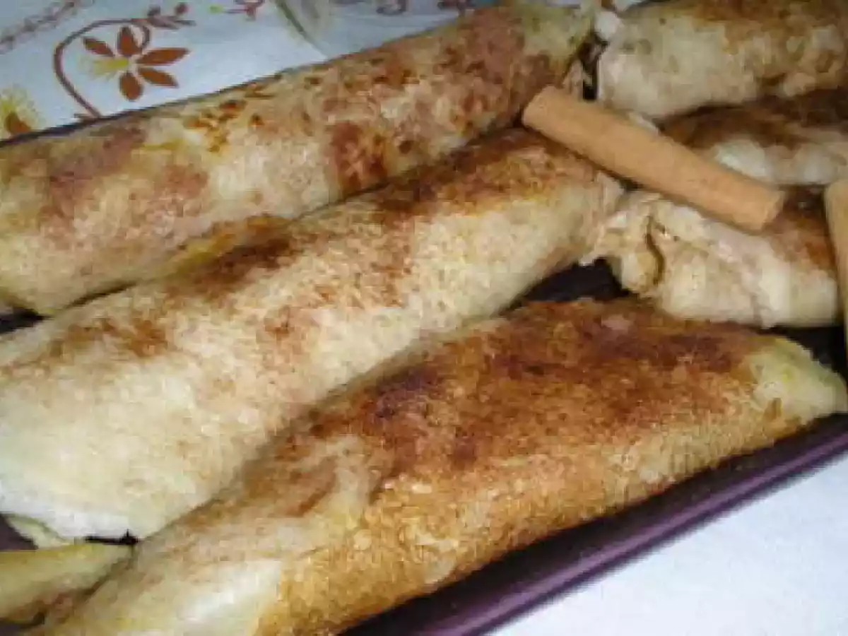 Filhós de leite enroladas - foto 2