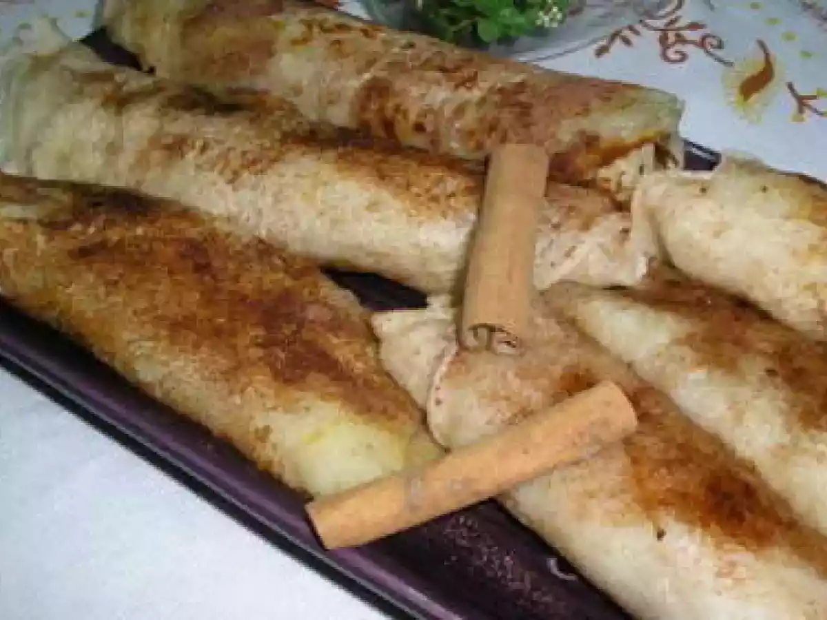 Filhós de leite enroladas - foto 3