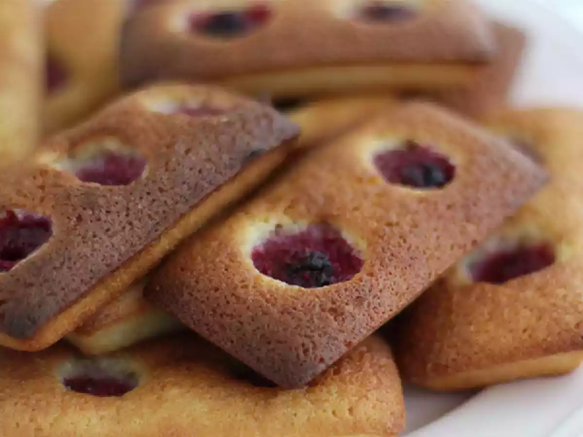 Financiers de Framboesa - receita fácil e em vídeo - foto 3