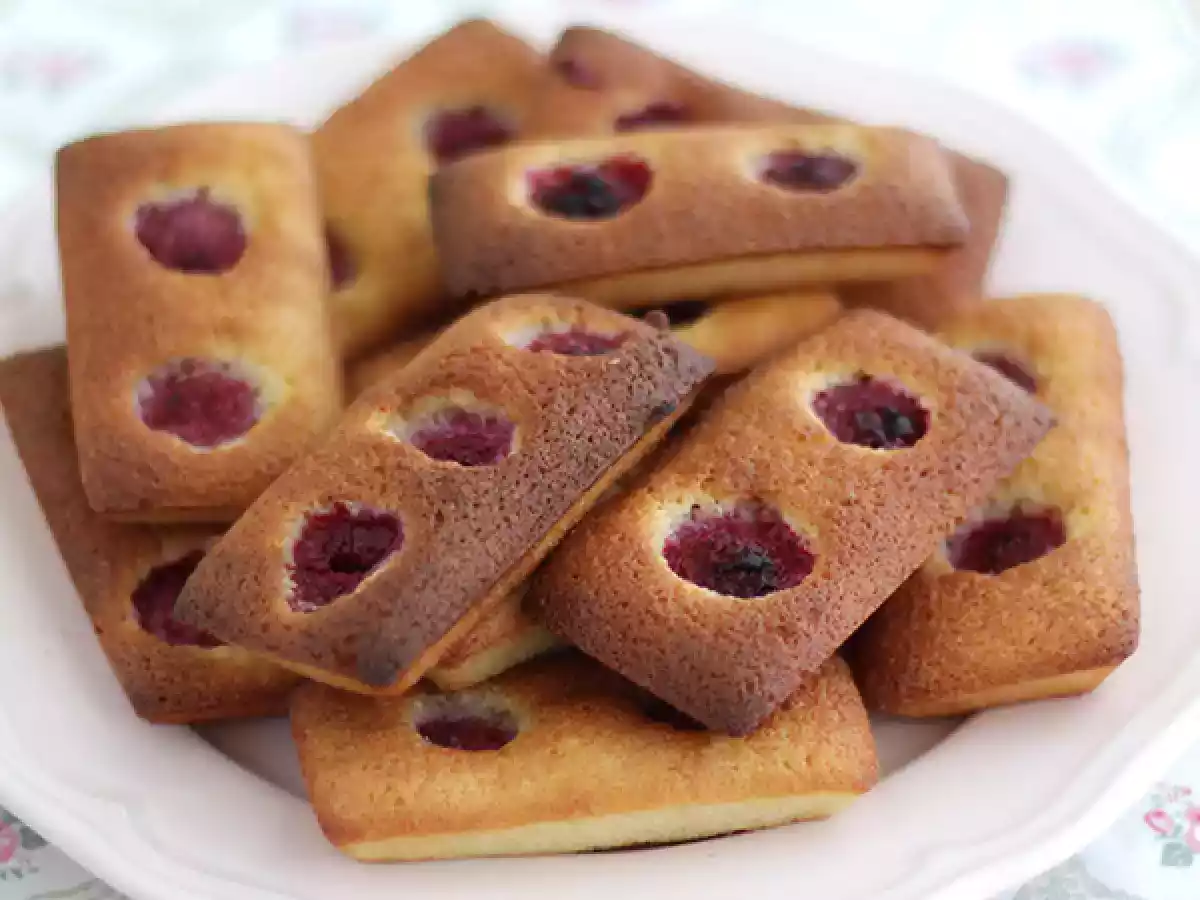 Financiers de Framboesa - receita fácil e em vídeo - foto 4