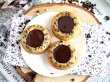 Financiers tigrados recheados com chocolate, foto 1
