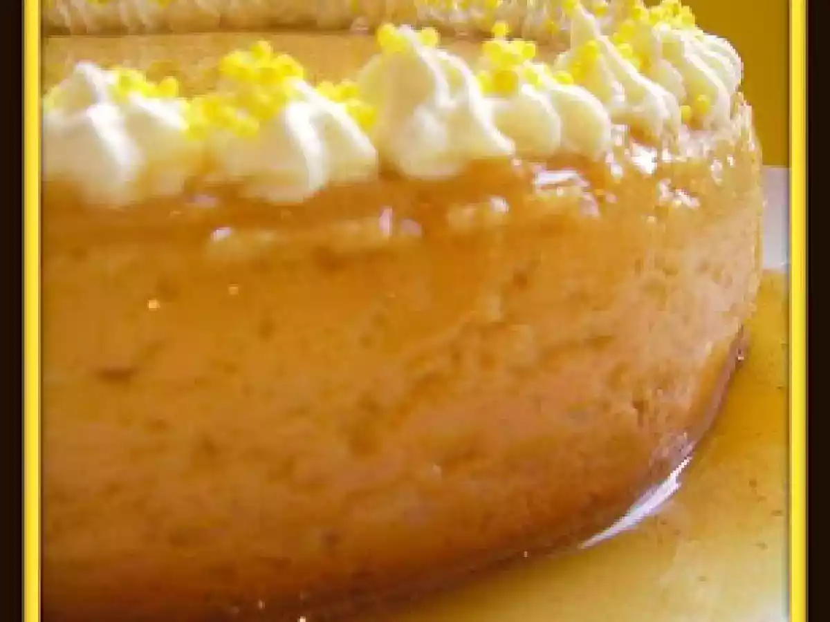 Flan de Manga e Mel