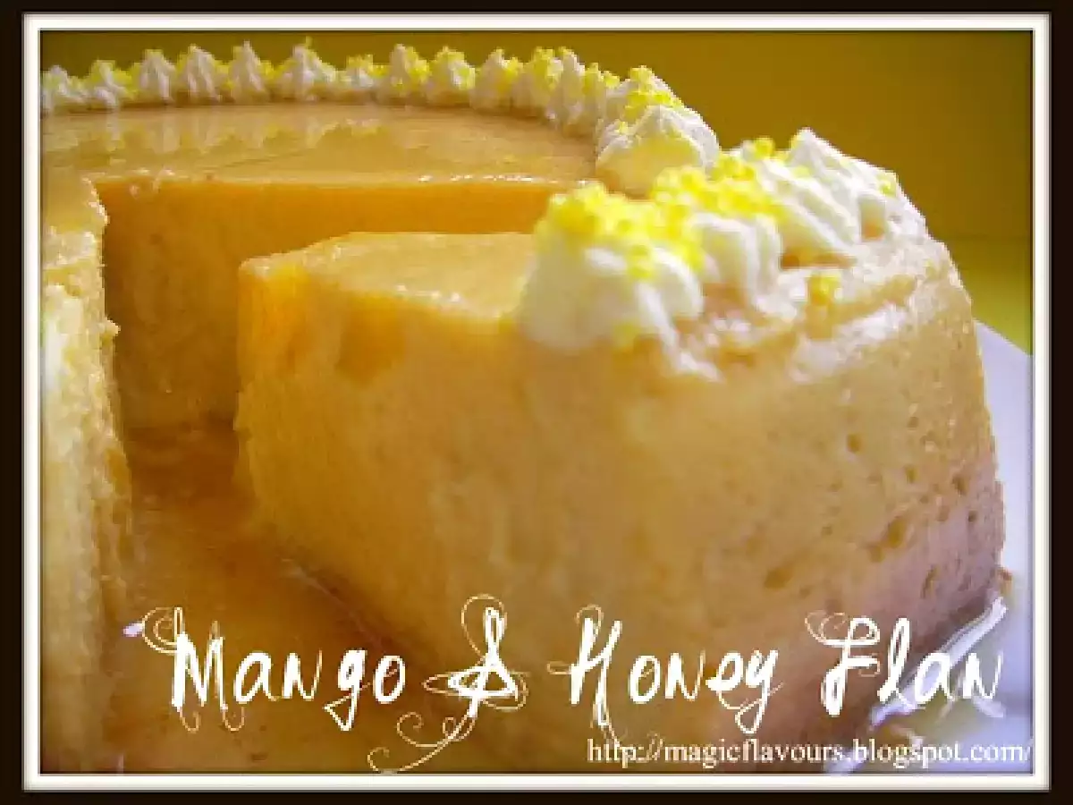 Flan de Manga e Mel - foto 2