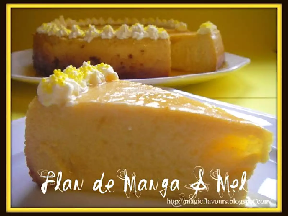 Flan de Manga e Mel - foto 3