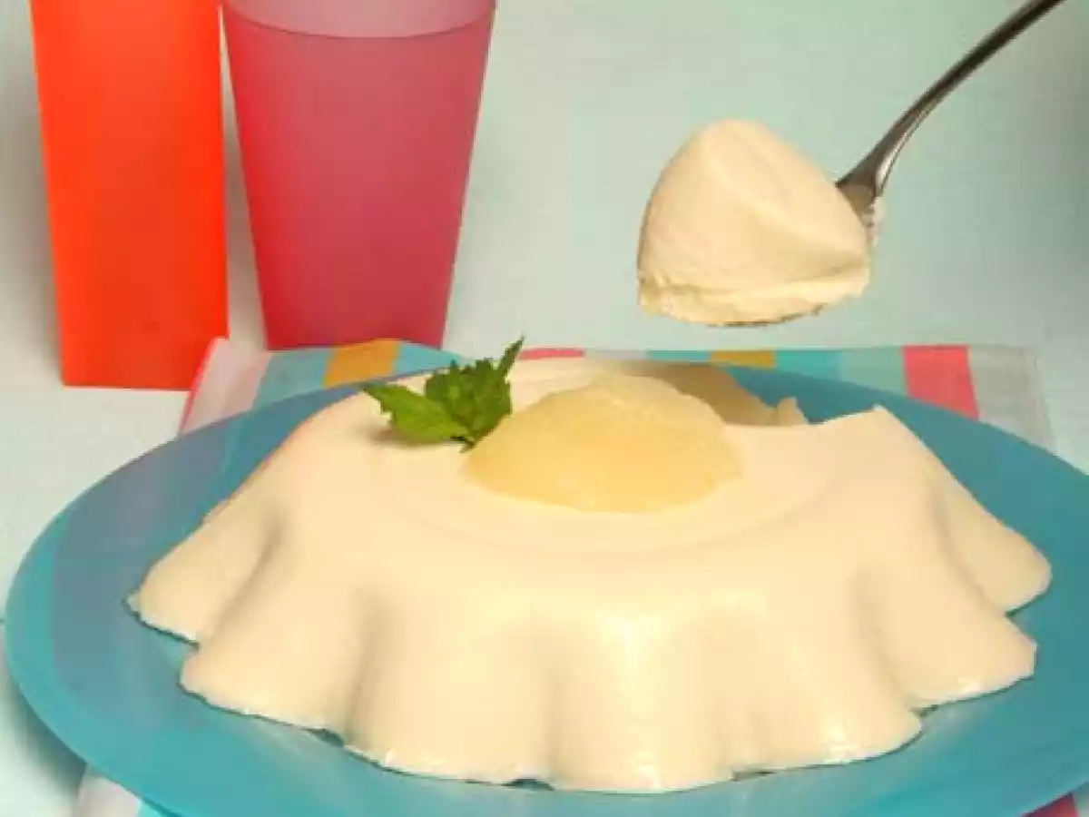 Flan de Peras