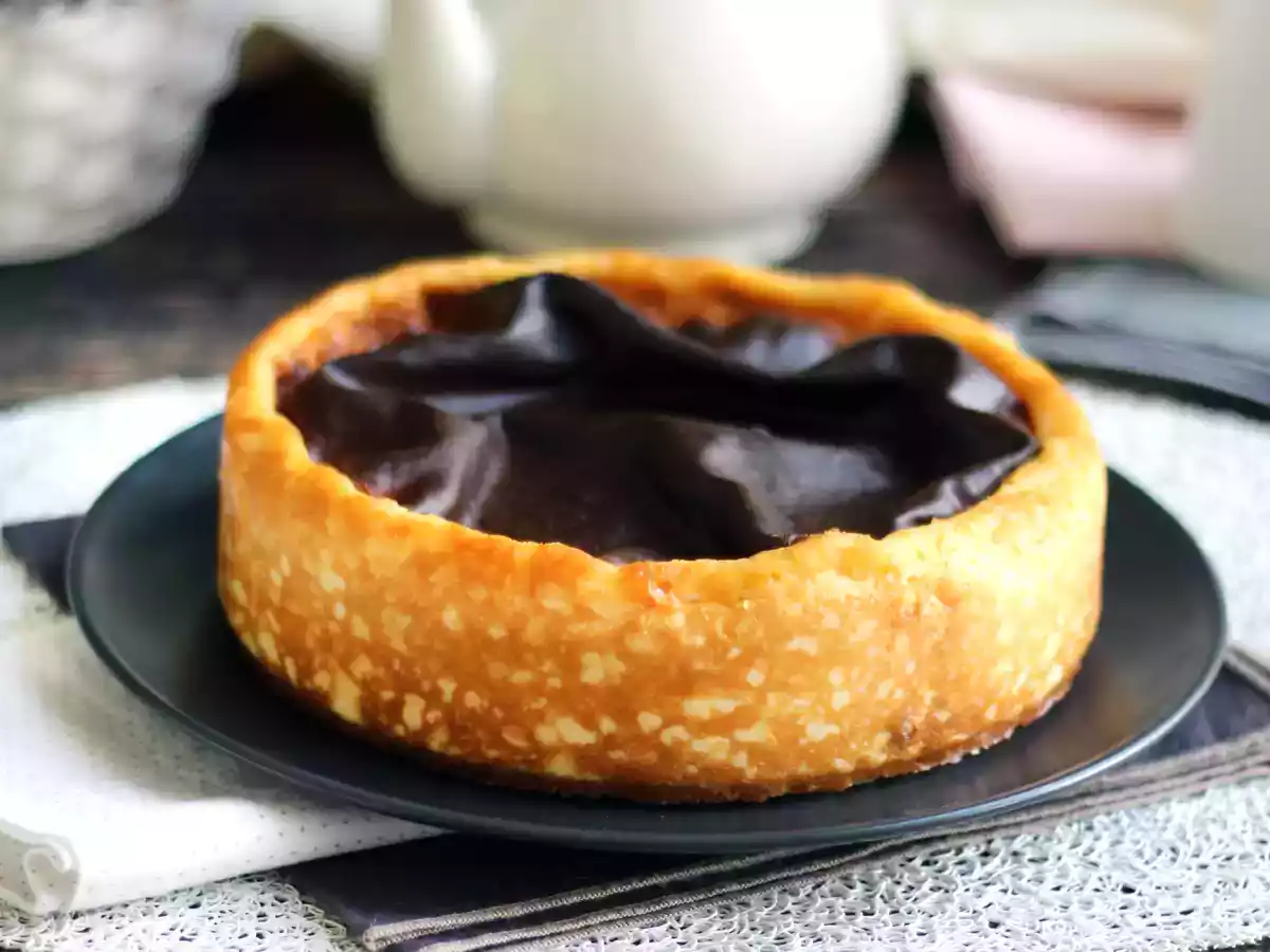 Flan pasteleiro sem massa (sem farinha), muito mais macia - foto 2