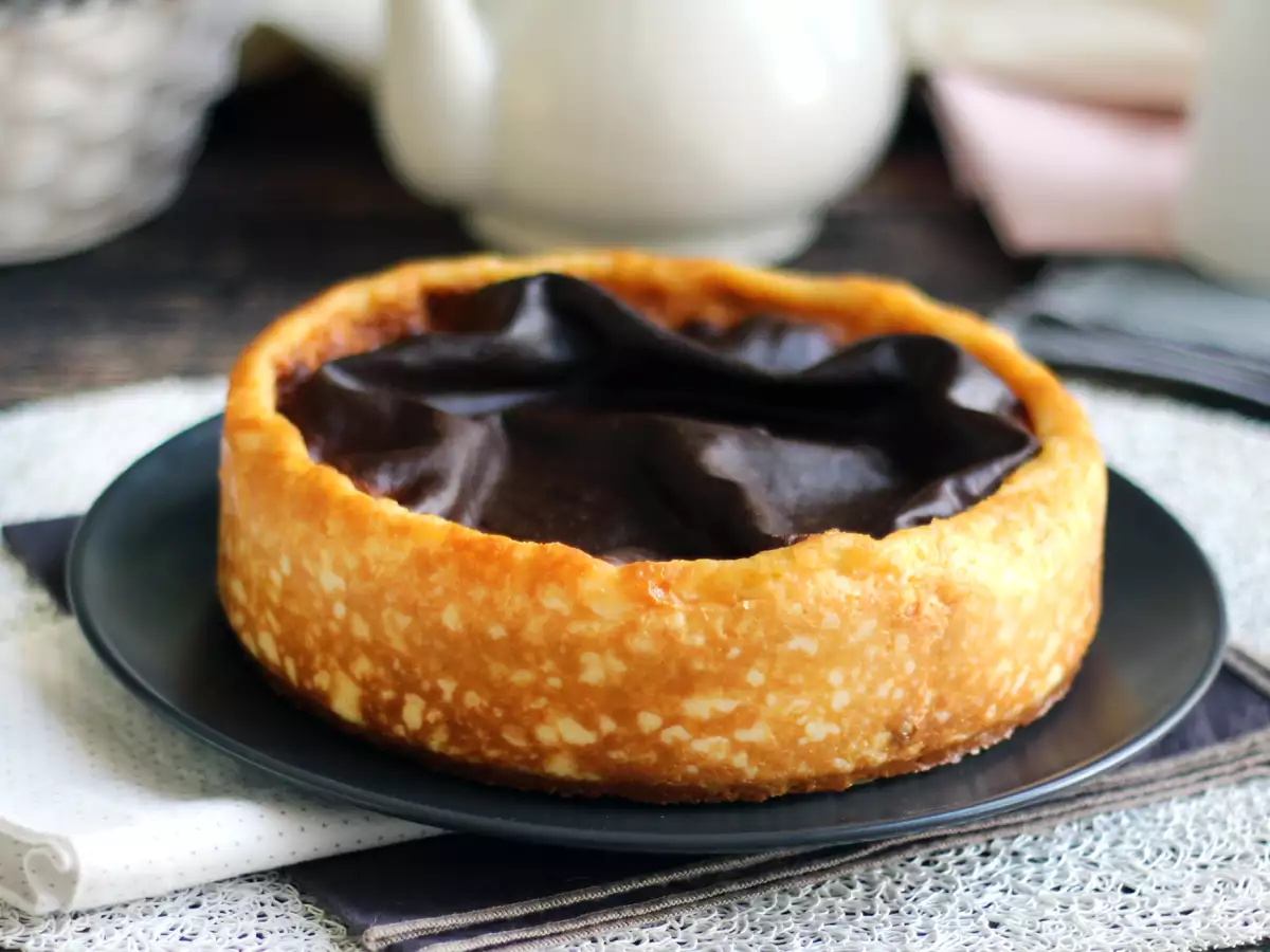 Flan pasteleiro sem massa (sem farinha), muito mais macio - foto 2