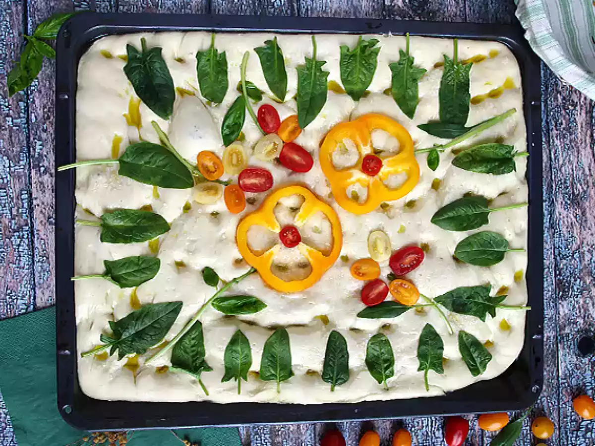 Focaccia art- focaccia jardim