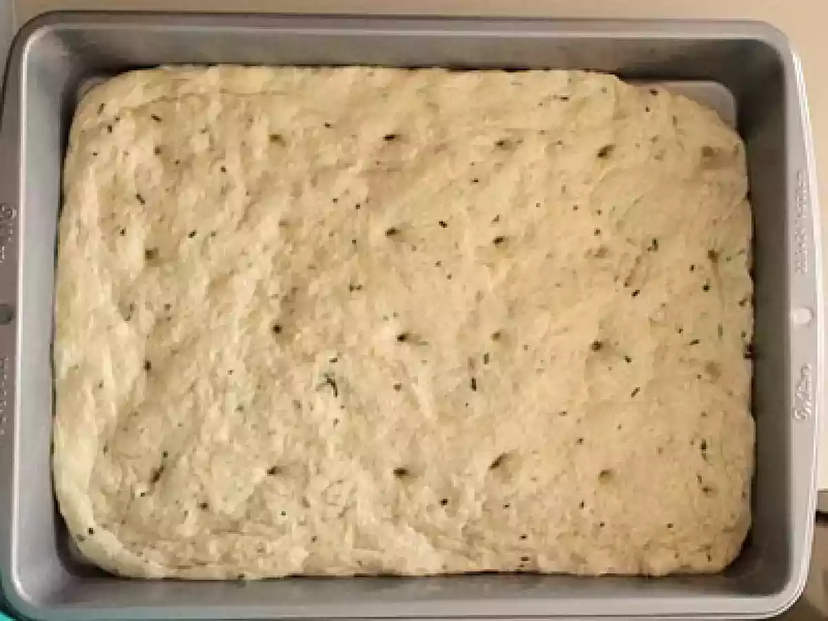 Focaccia com Alecrim na Máquina de Fazer Pão - foto 2