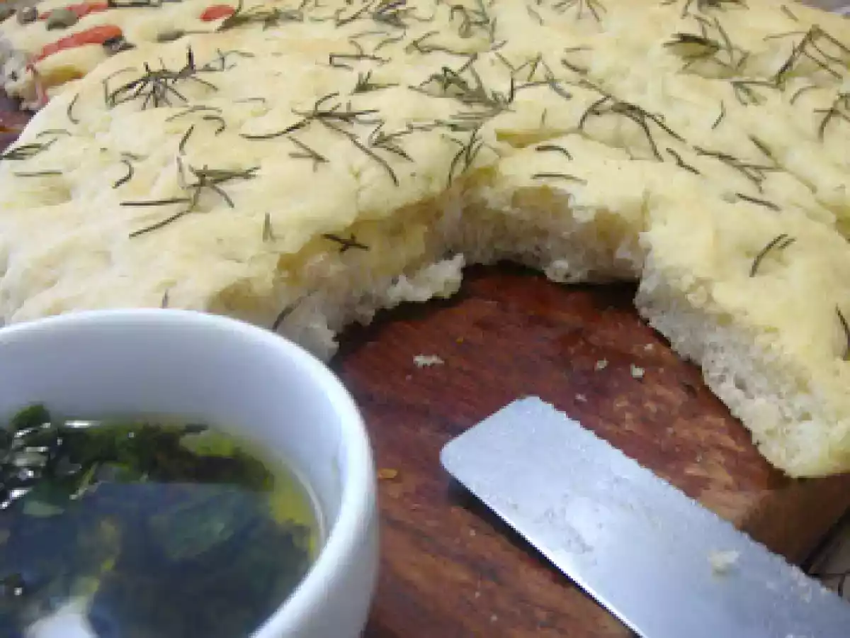 FOCACCIA DE ALECRIM