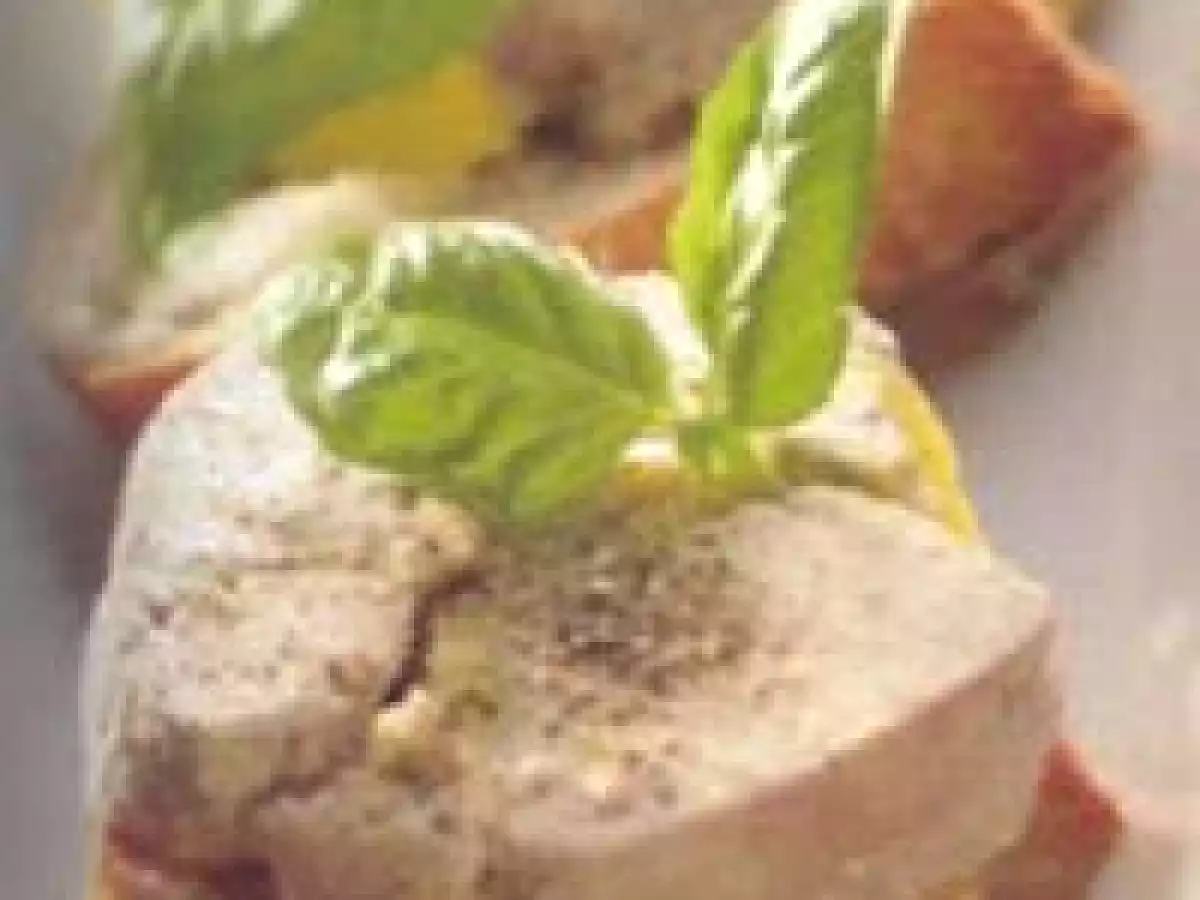 Foie gras com redução de vinho doce