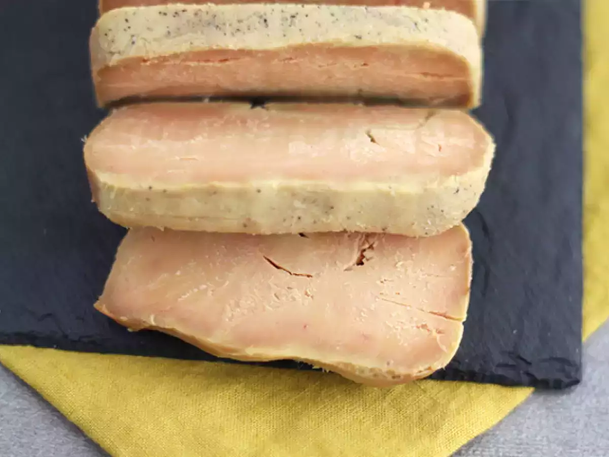 Foie gras curado no sal - foto 5