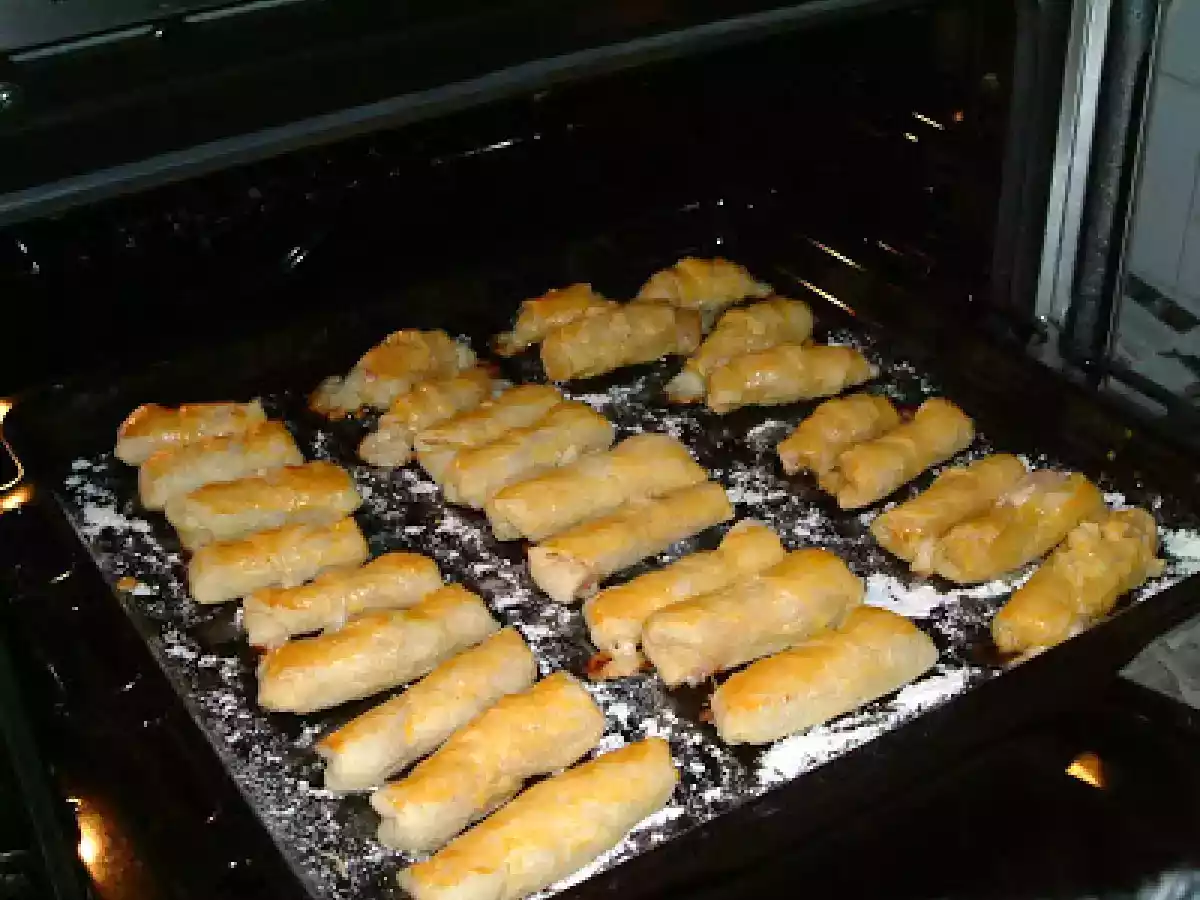 Folhadinhos de Queijo e Fiambre - foto 2