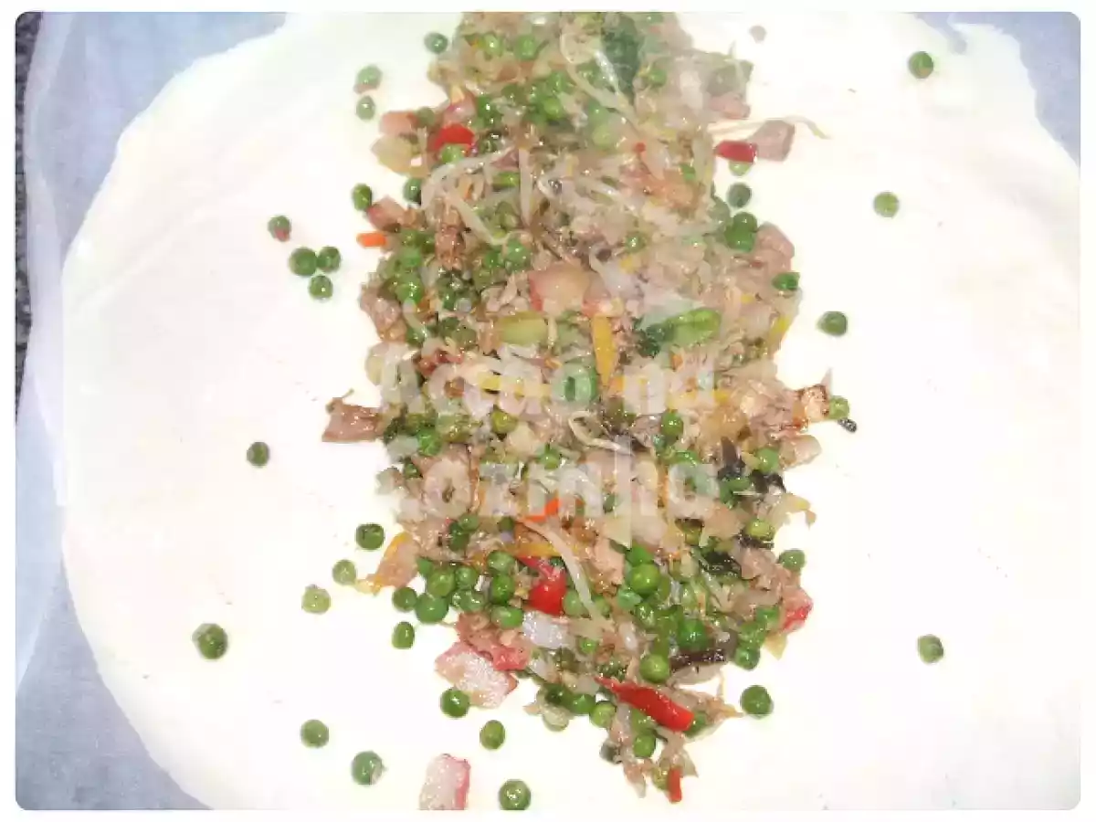 Folhado de legumes com sementes de sésamo e papoila - foto 3