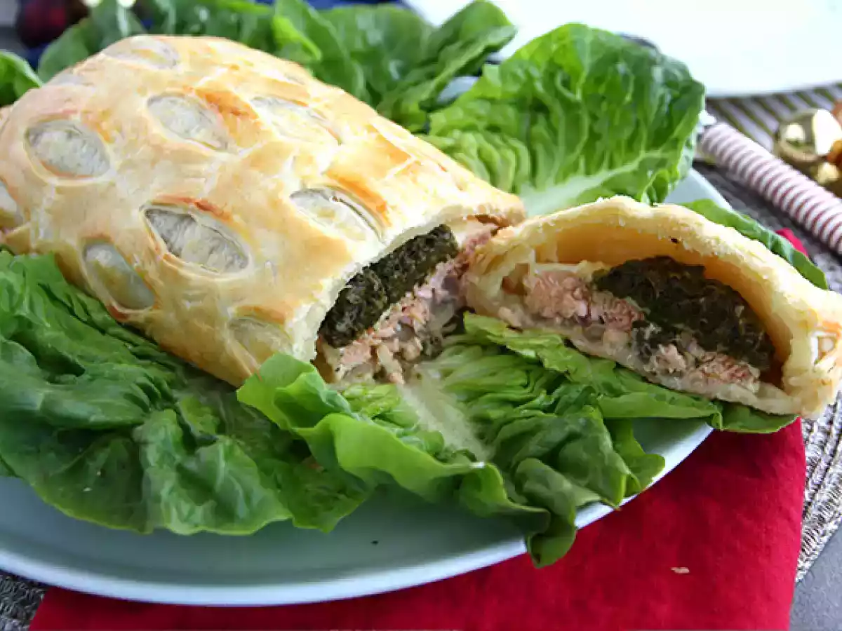 Folhado de salmão e espinafre - foto 4