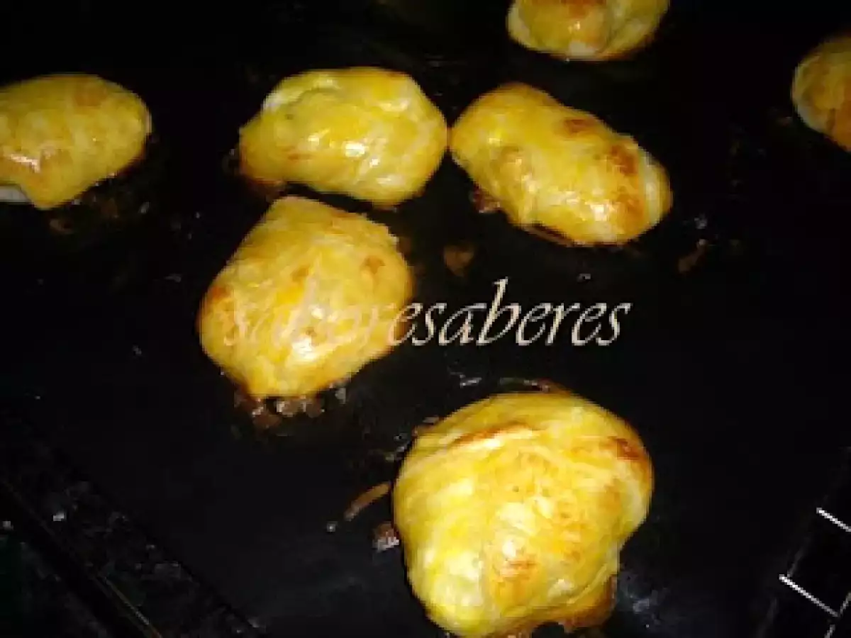 Folhados de Bacalhau com Natas - foto 3