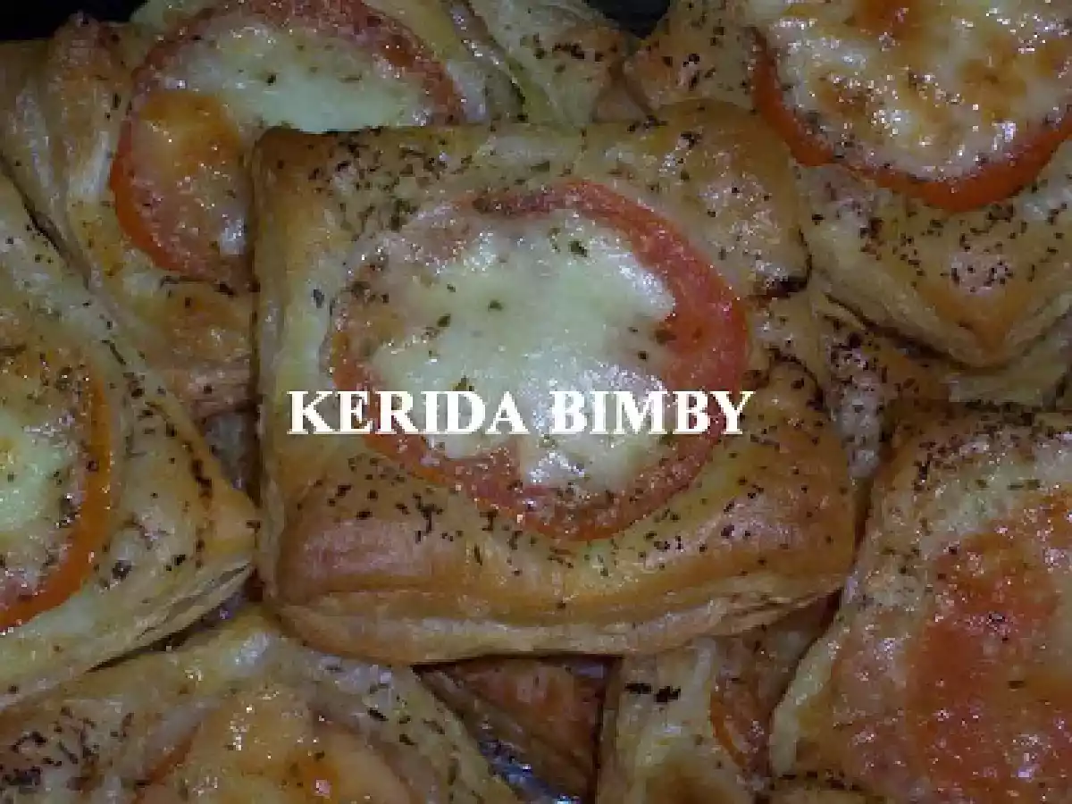 Folhados de tomate com queijo Mozzarella - foto 2