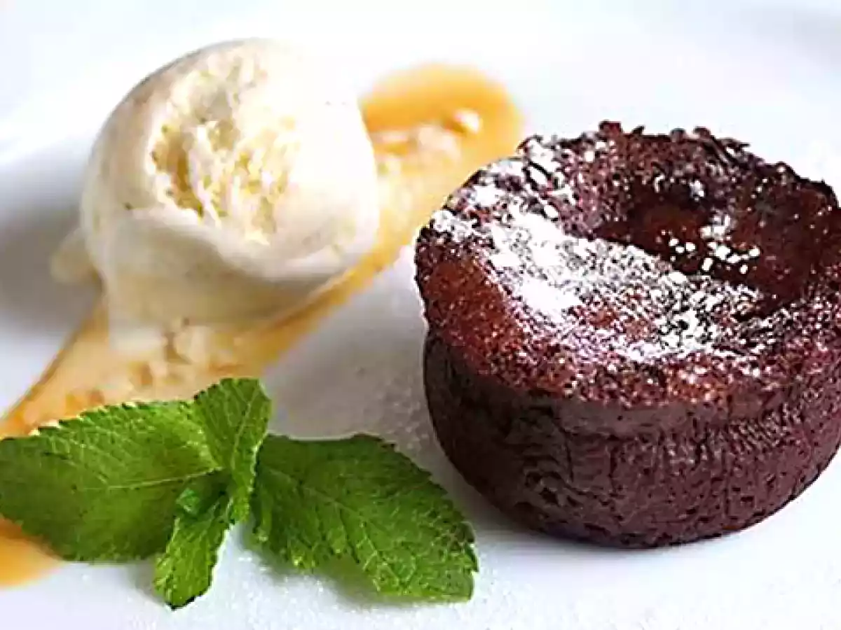 fondant de chocolate / petit gateaux - foto 3