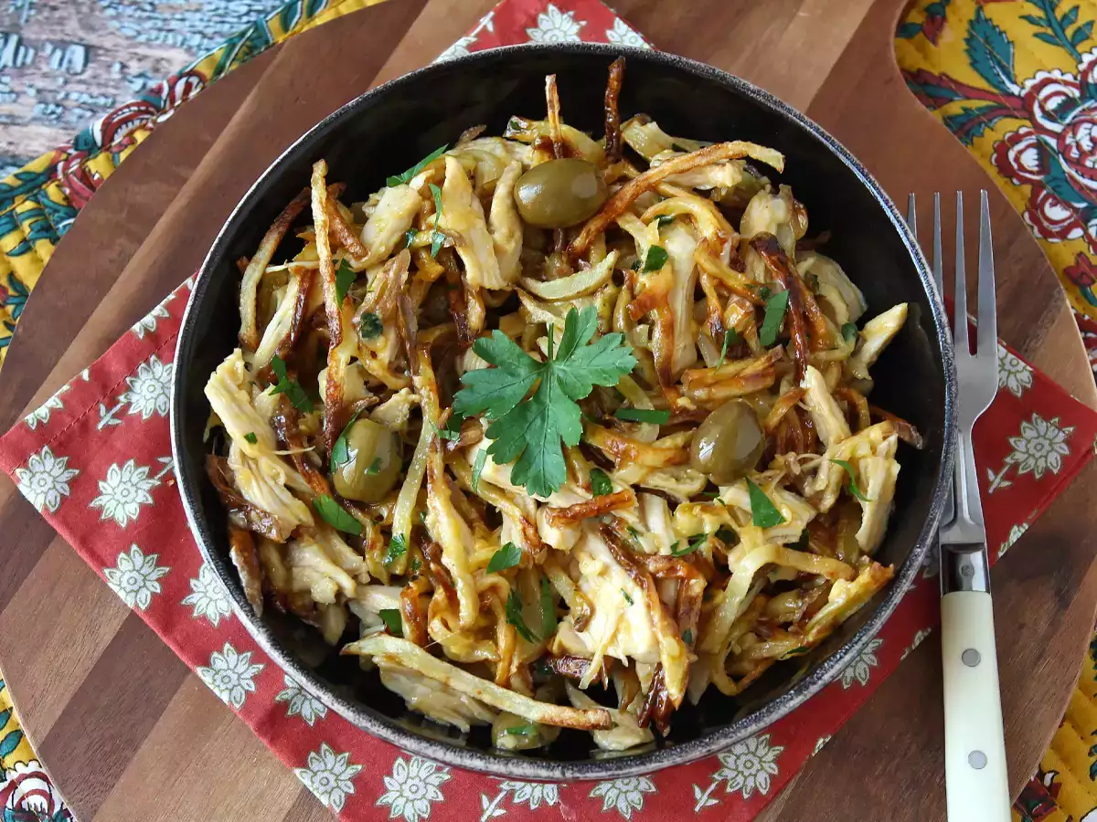 Frango à Brás cremoso, saboroso e fácil - foto 2