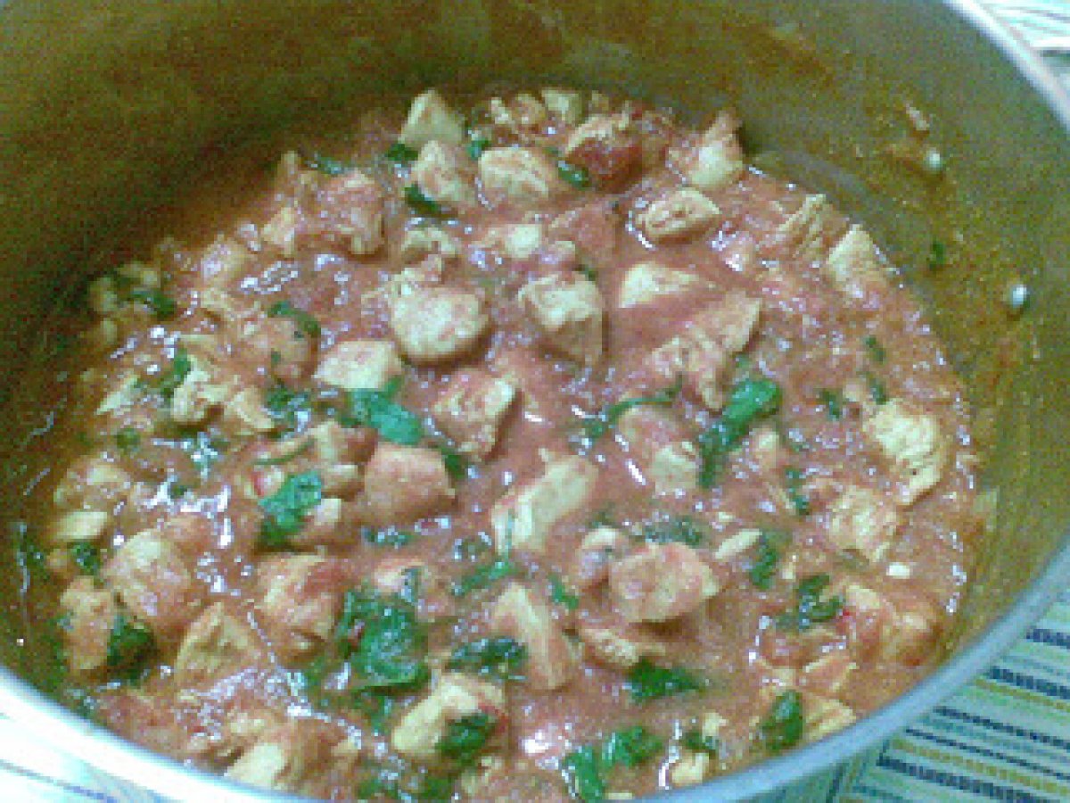 Frango à Indiana