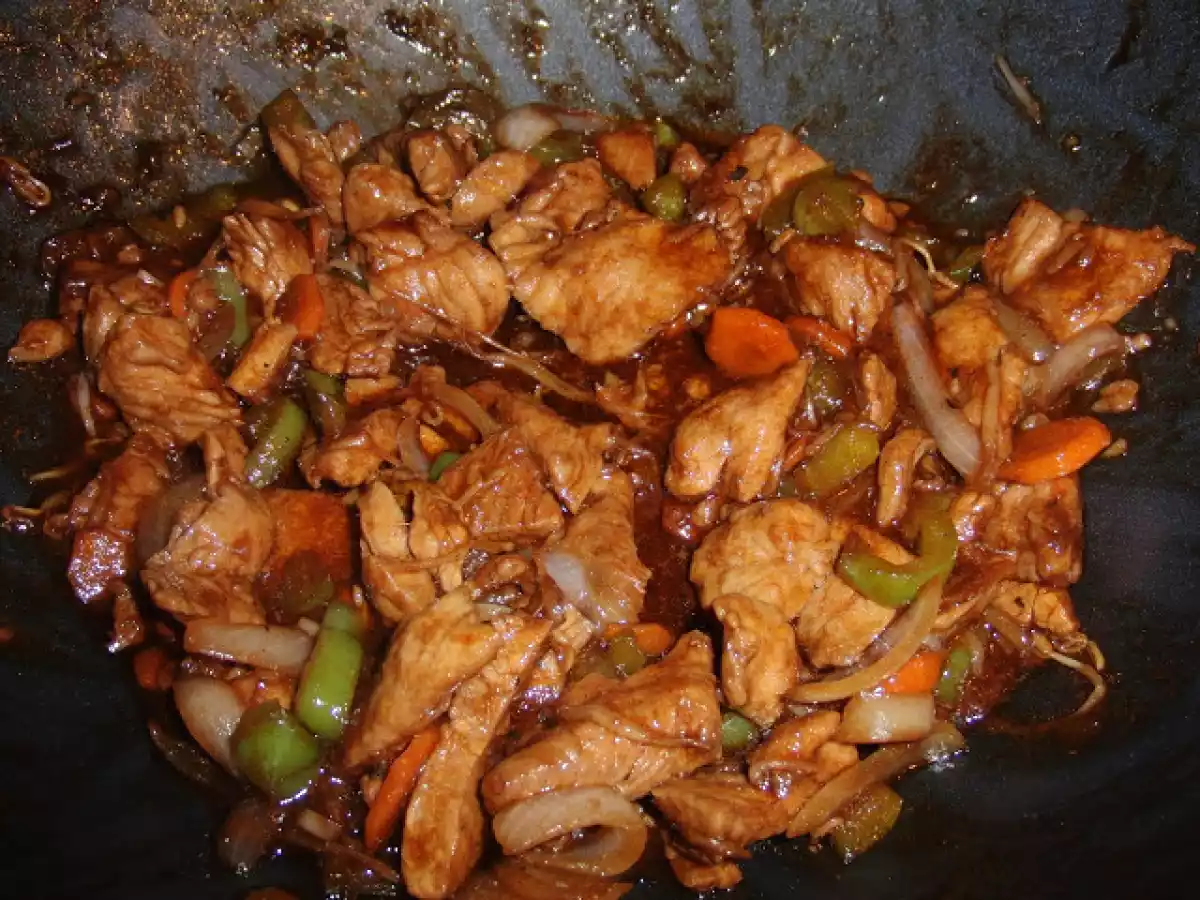 Frango agridoce